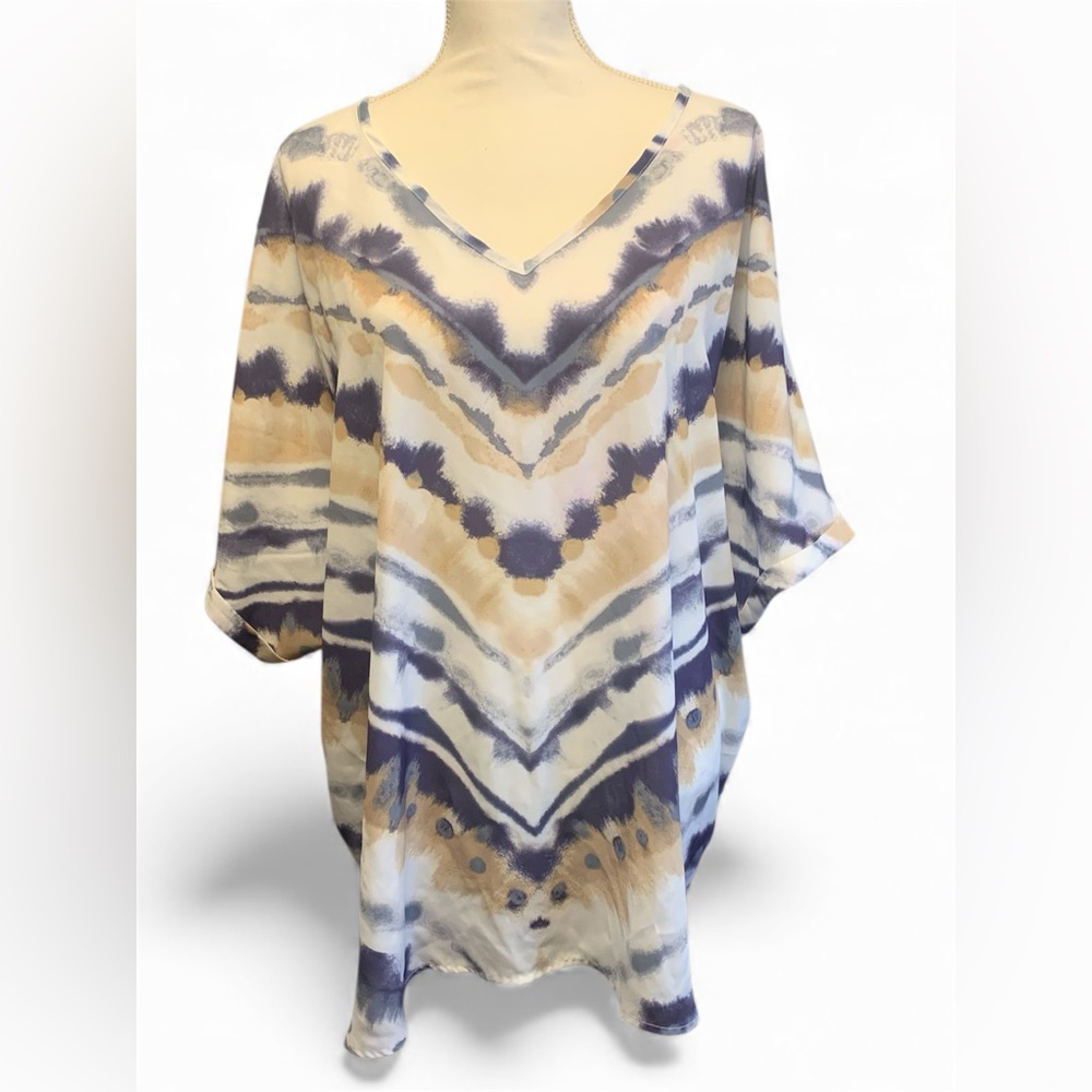 EST.‎ 1946 V-Neck Tie-Dye Top Size 26/28W